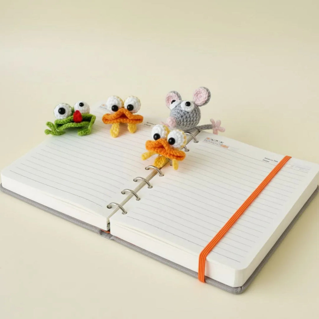 funny bookmark crochet pattern