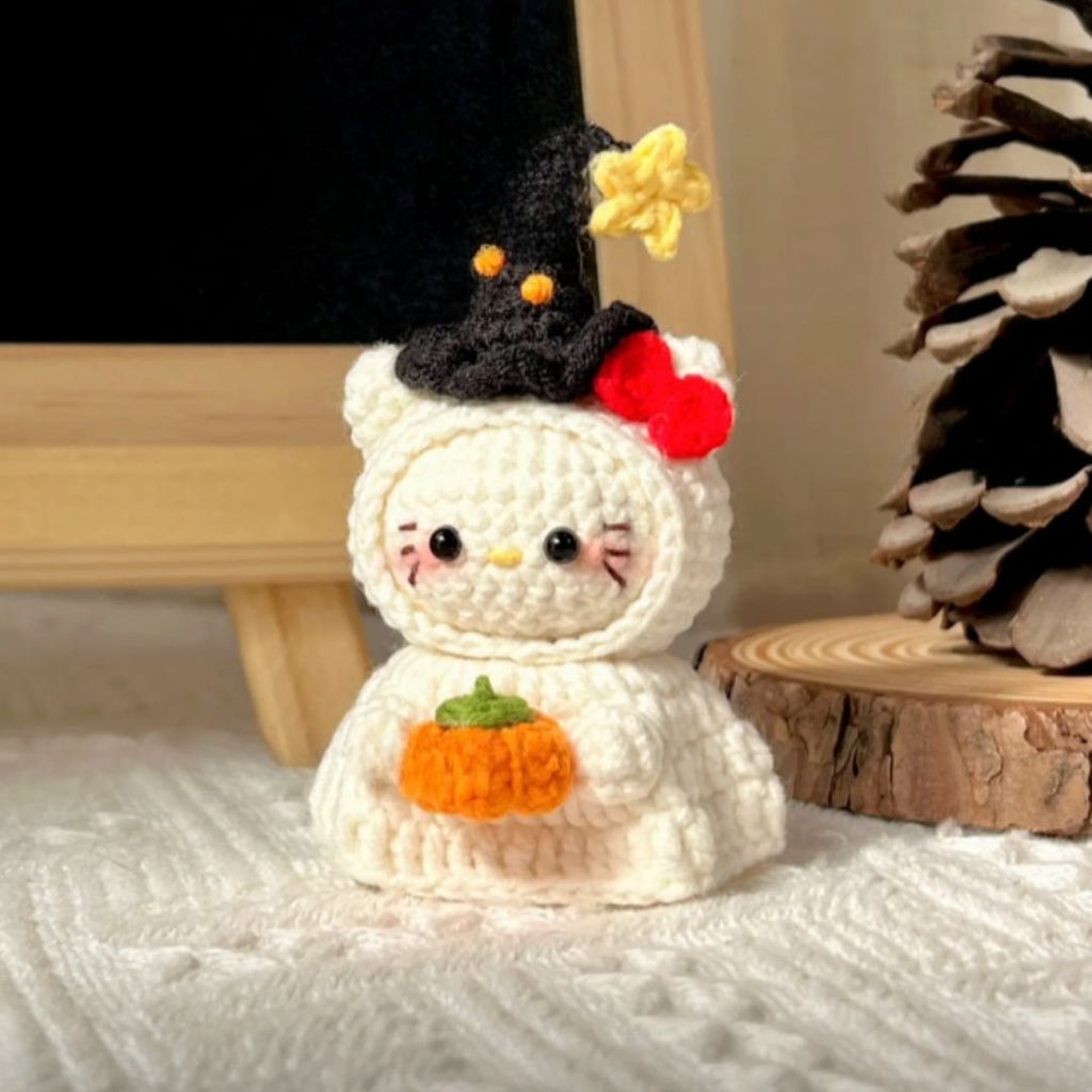 hello kitty halloween crochet pattern