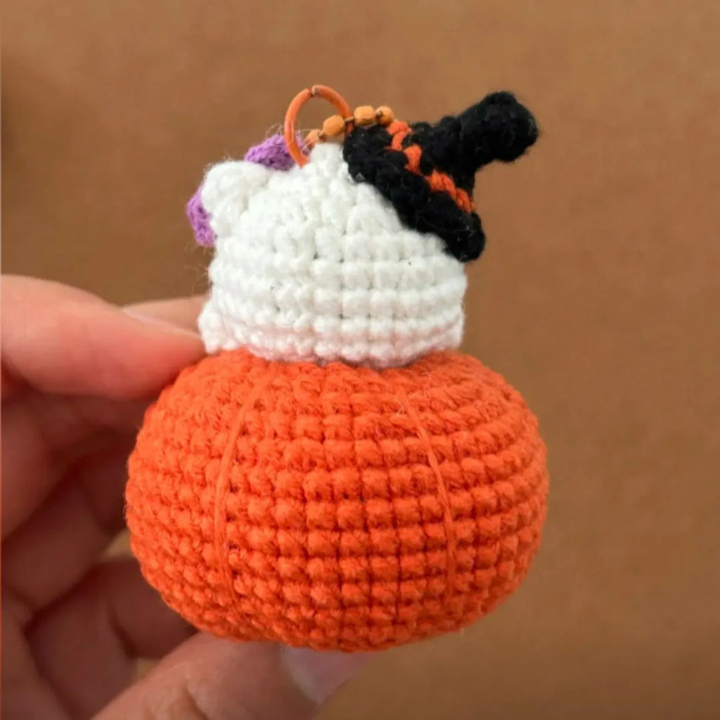 hello kitty pumpkin crochet pattern