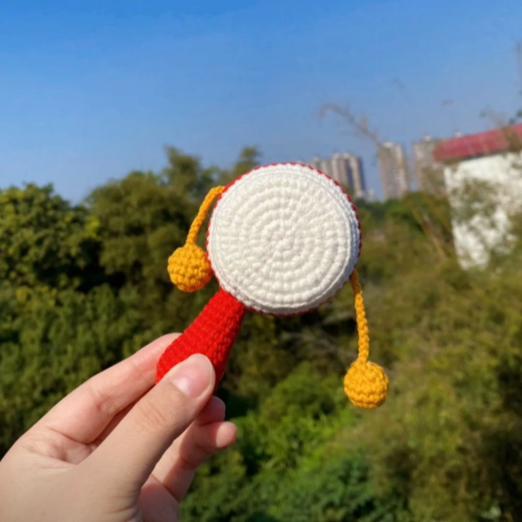 rattle drum crochet pattern