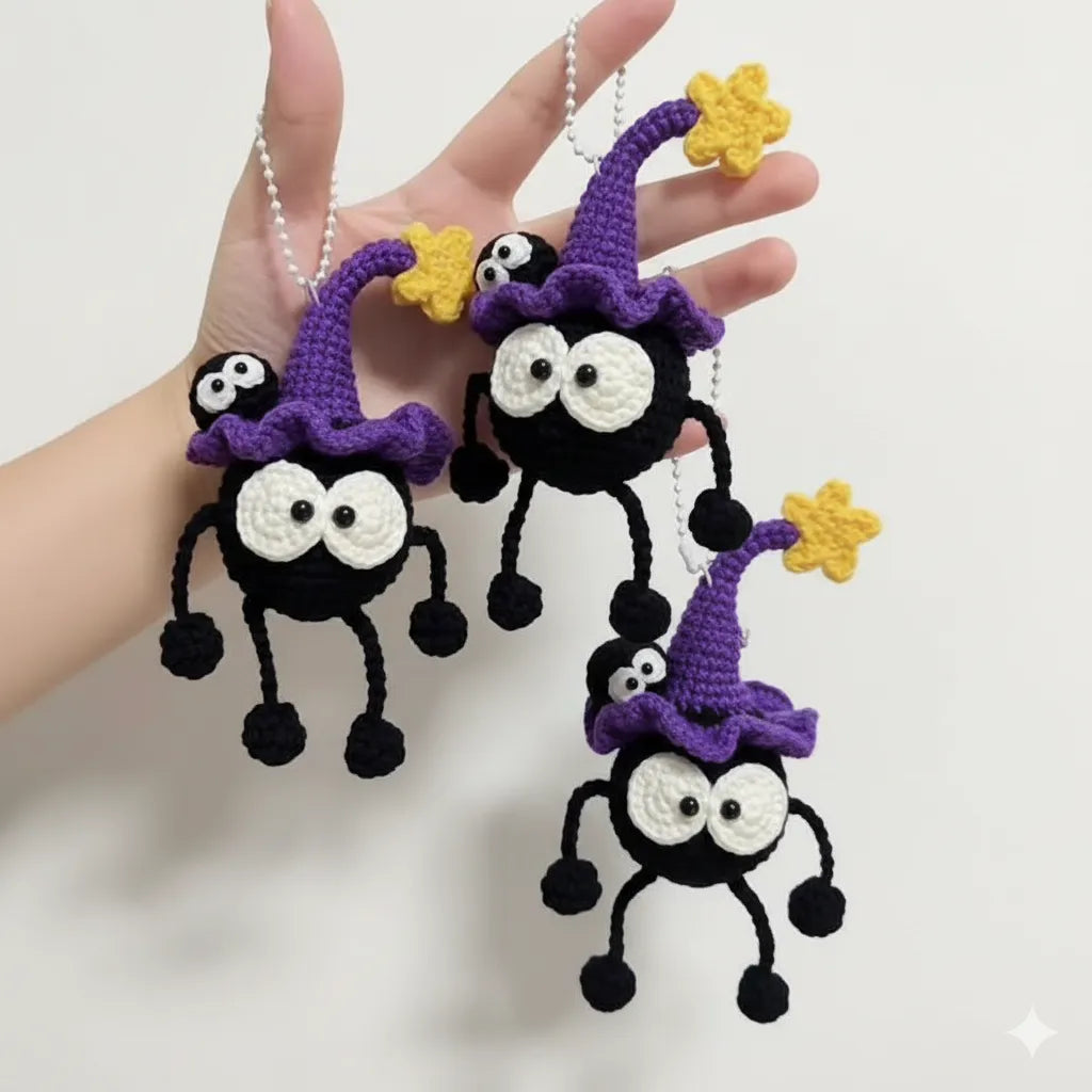witch hat coal ball crochet pattern