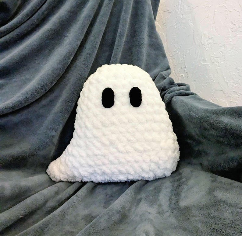 boo buddy pillow crochet pattern